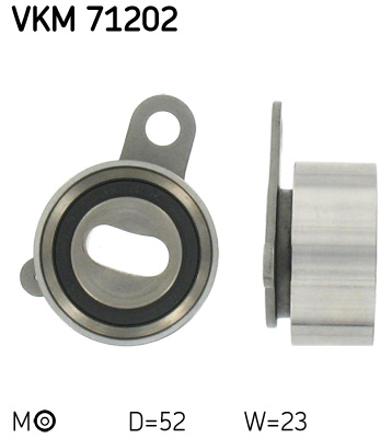 SKF Feszítőgörgő, vezérműszíj VKM71202_SKF